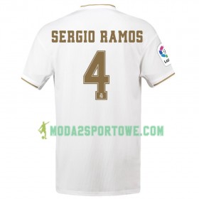 Koszulka Real Madryt Sergio Ramos 4 Domowe Stroje Piłkarskie 2019/20 Krótki Rękaw
